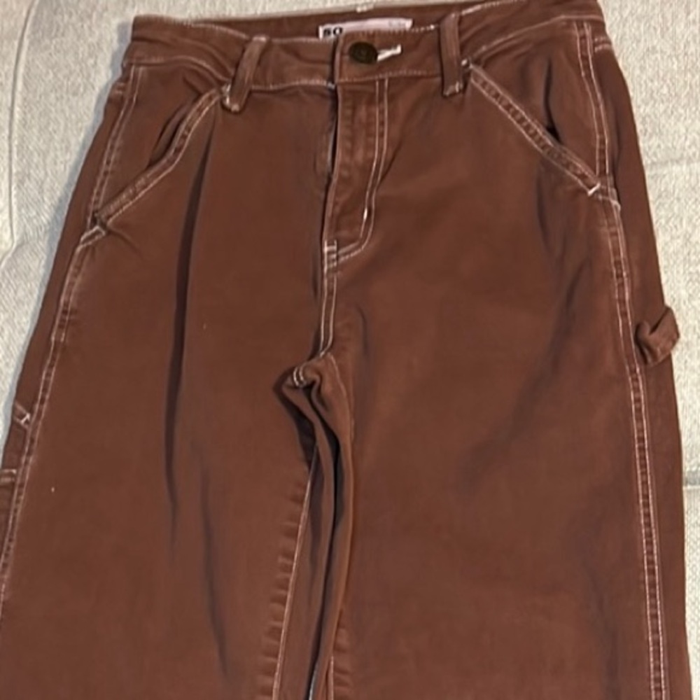 Brown Cargo Jeans